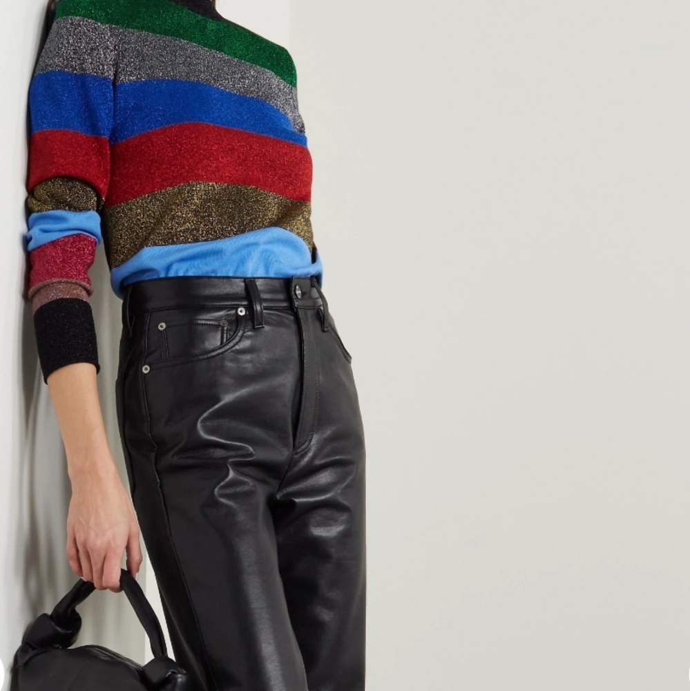 Victoria Beckham Multicolor Striped Sweater